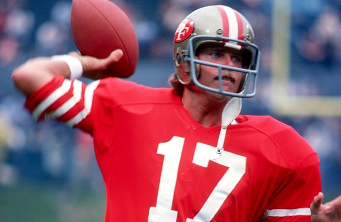 Joe Montana (San Francisco 49ers): Steve DeBerg