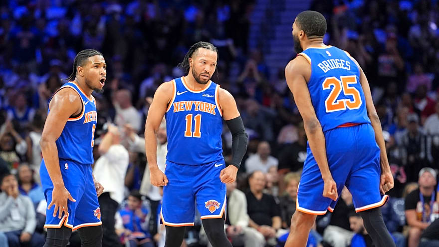 Knicks' three-point barrage in Game 4 sends 76ers home