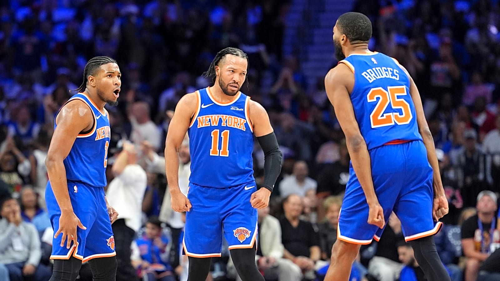 Knicks' three-point barrage in Game 4 sends 76ers home