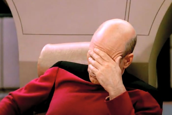 Picard face palm