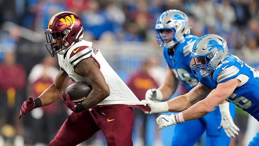 The '2024-25 NFL rushing touchdown leaders' quiz