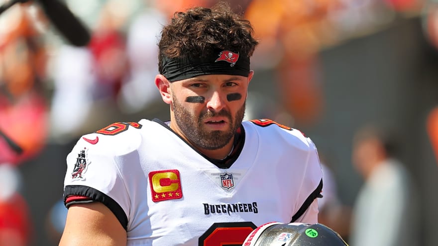 Bucs' Mayfield sings different tune about facing Browns