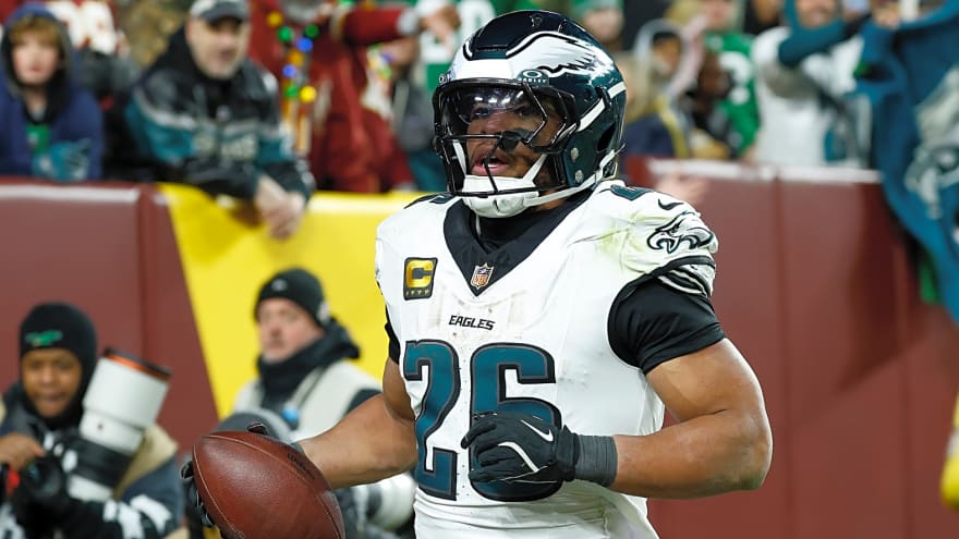 Saquon Barkley finds form as Eagles secure back-to-back NFC East titles