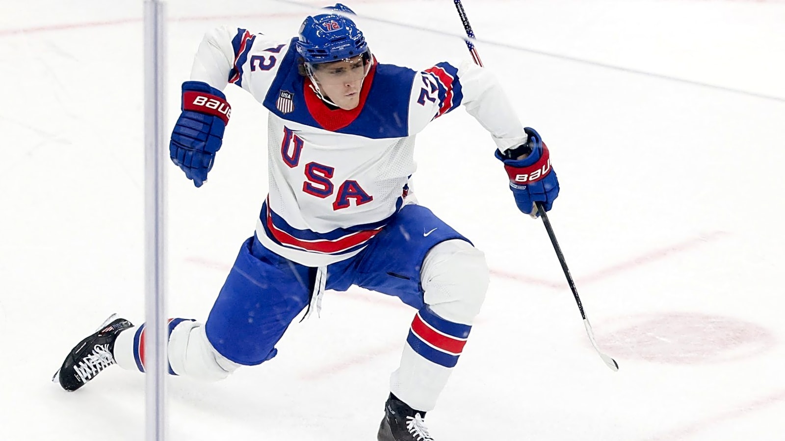 USA’s Tage Thompson leaves Olympic semifinal for precautionary reasons