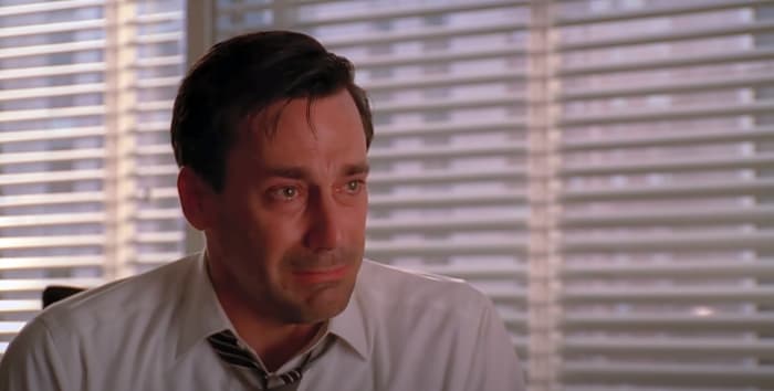 Sad Don Draper