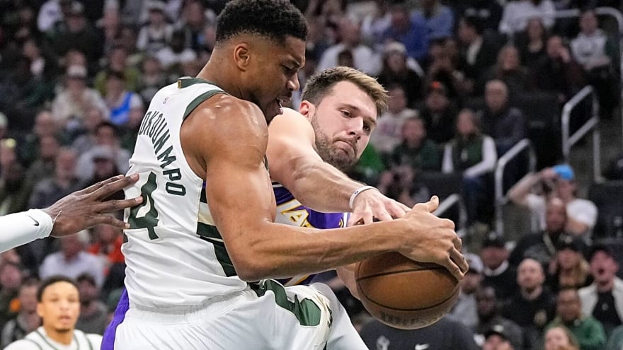 Giannis Antetokounmpo involved in postgame drama after Bucks’ loss to Lakers
