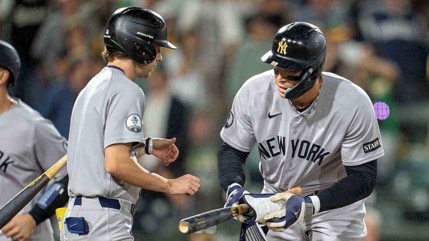 Yankees flirt with franchise record vs. Athletics
