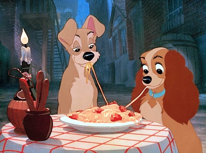 Spaghetti and Meatballs, 'Lady and the Tramp'