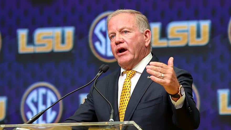 HC Brian Kelly takes a subtle shot at his former LSU teams