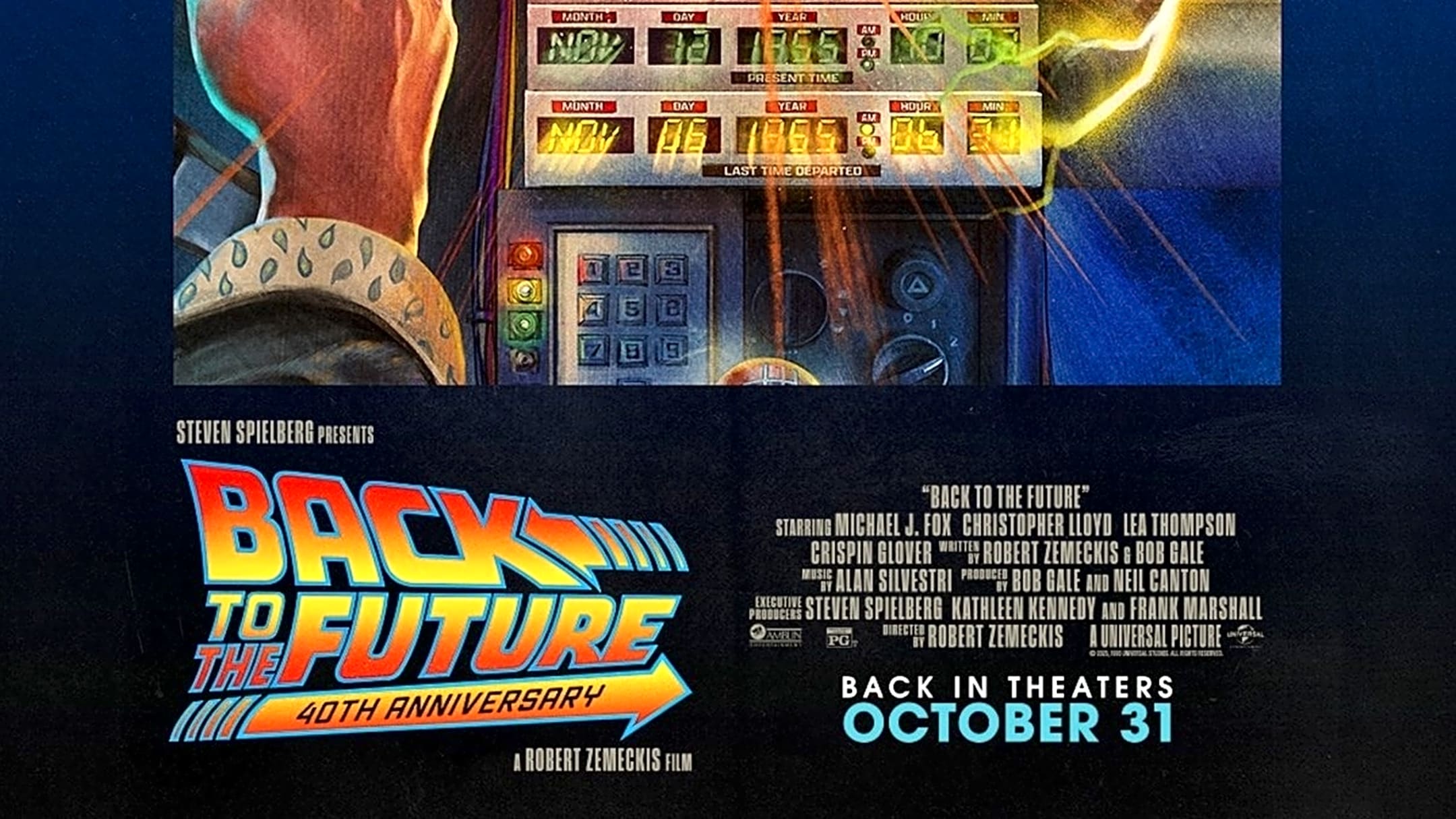BACK TO THE FUTURE's Special 4DX Screening Gets Its Own Rad Poster