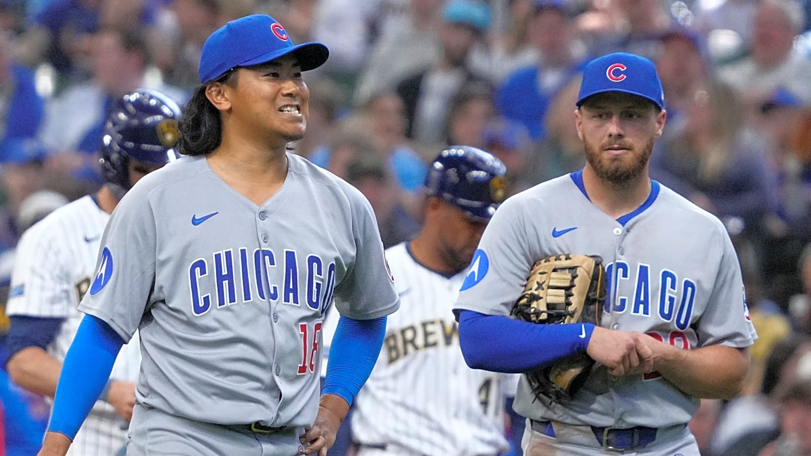 Cubs' Shota Imanaga leaves game due to injury