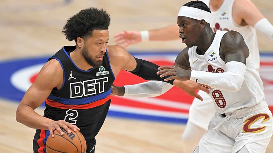 Cavs’ Dennis Schroder calls out Cade Cunningham for ghosting him after MVP chants