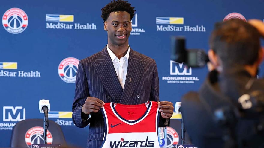 Wizards rookie AJ Dybantsa’s immediate reaction to NBA Summer League debut