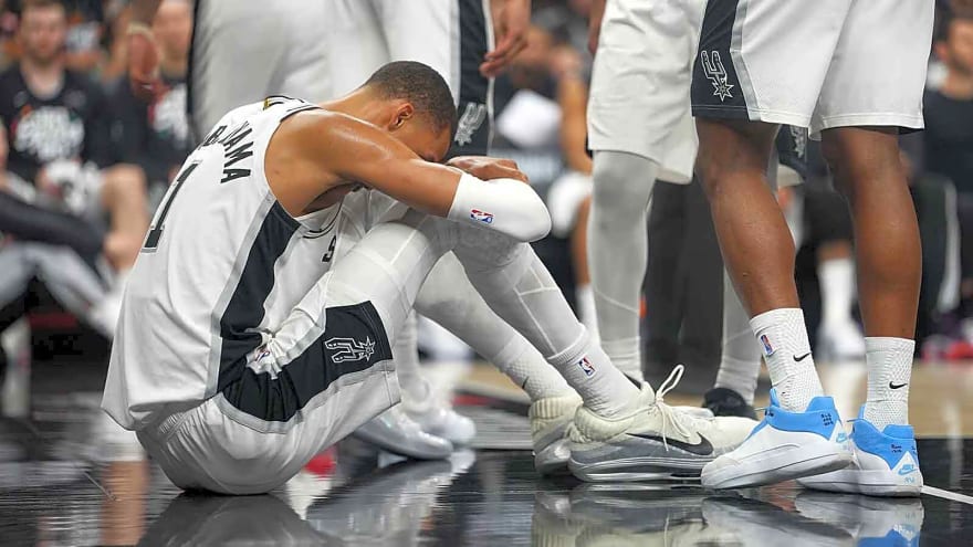Spurs Victor Wembanyama’s official injury status for Game 4 vs. Blazers