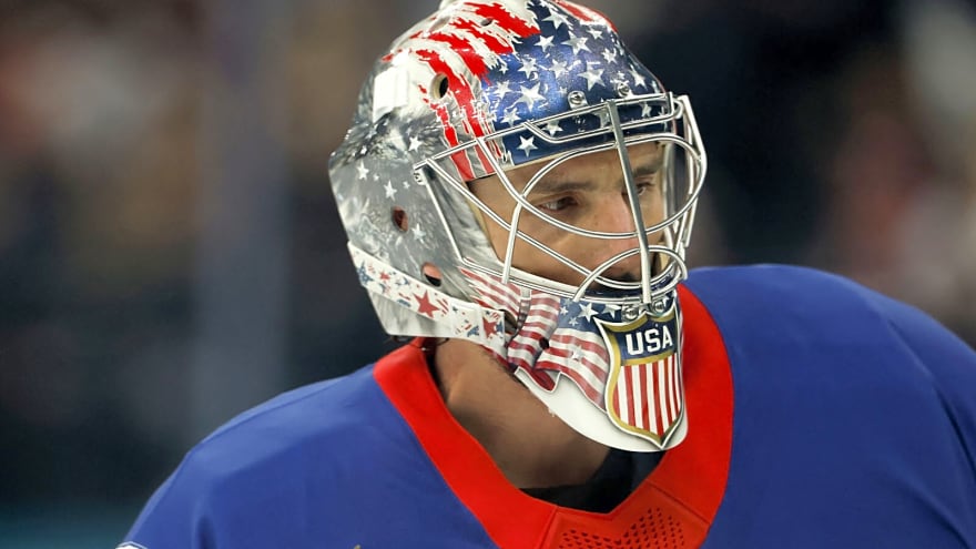How Connor Hellebuyck is feeling as he makes strong case for No. 1 goalie in Olympic medal round