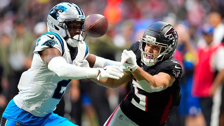 Falcons’ Drake London to undergo MRI for knee injury suffered vs. Panthers