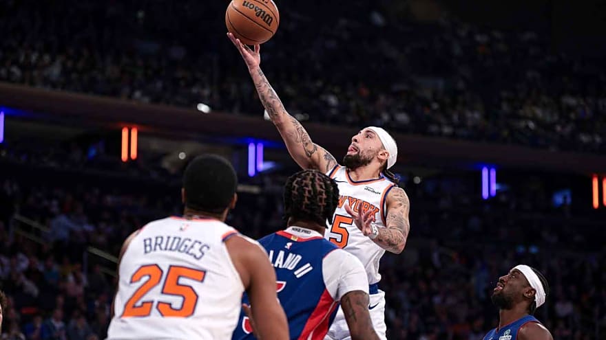 Knicks’ Jose Alvarado downplays 3rd straight blowout loss to Pistons