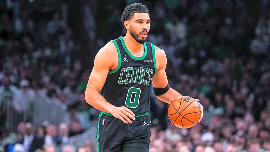 Celtics’ Jayson Tatum has perfect reaction to ex-teammate coaching Summer League