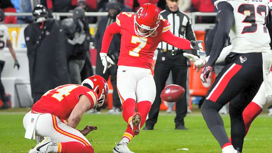 Harrison Butker’s ‘wild’ 69-yard field goal has Albert Breer wondering if NFL will take drastic action