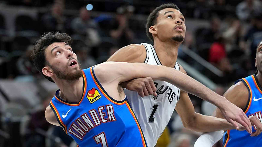 Why Thunder’s Chet Holmgren is excited to face Victor Wembanyama, Spurs in NBA Cup