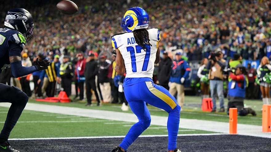 Emotional Davante Adams in tears after Rams’ painful loss to Seahawks