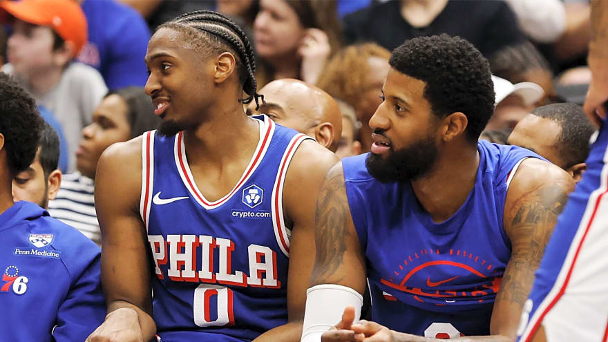 Are 76ers’ Tyrese Maxey, Paul George playing vs. Bucks with Joel Embiid out, playoff seeding on the line?