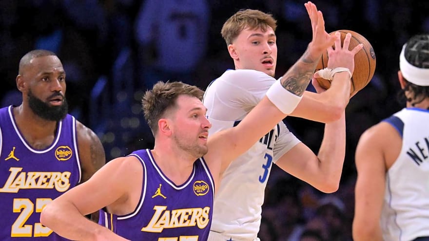 How Cooper Flagg joined Luka Doncic in Mavericks history vs. Lakers