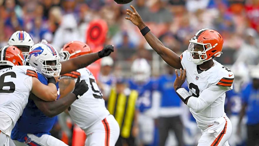 Shedeur Sanders’ hot start vs. Bills will catch Deshaun Watson’s attention amid Browns QB battle