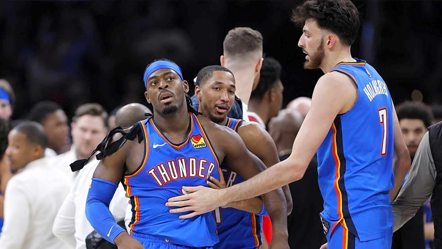 Thunder coach Mark Daigneault’s instant reaction to Lu Dort-Jeremiah Fears scuffle