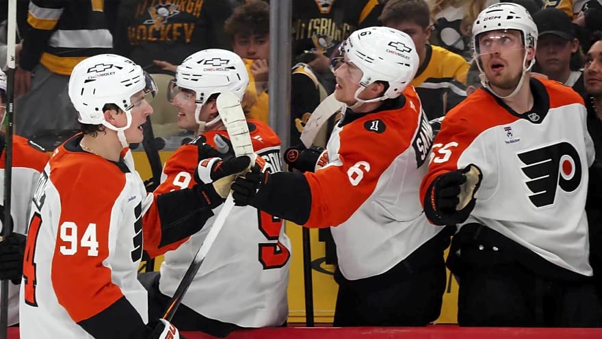 Flyers’ rookie Porter Martone breaks down his game-winning goal vs. Penguins