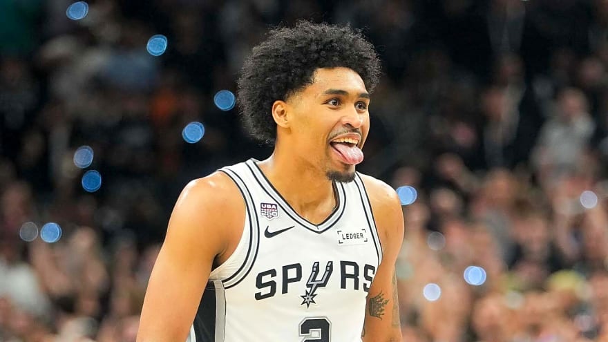 Spurs’ Dylan Harper really feeling himself with answer to Michael Jordan, Kobe Bryant question
