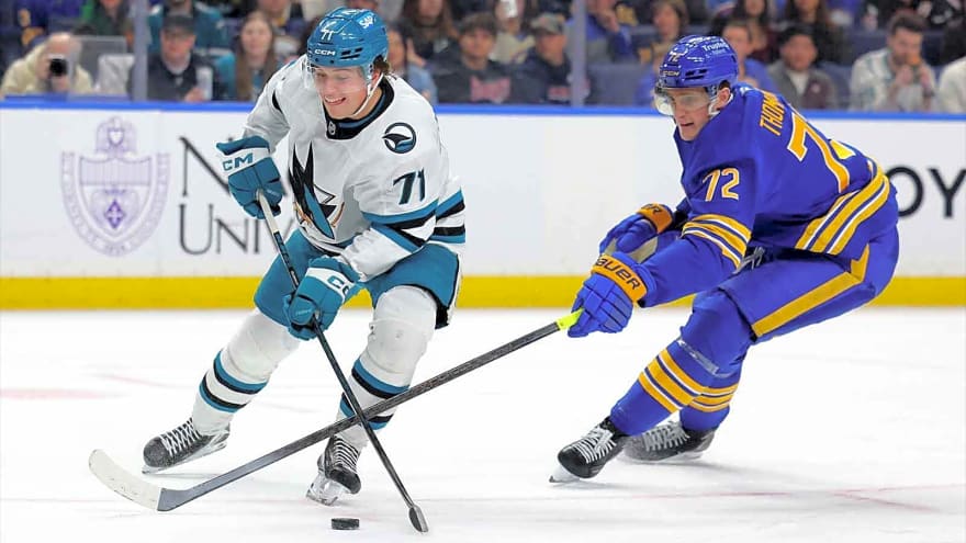 Sharks’ Macklin Celebrini joins Wayne Gretzky, Sidney Crosby in history books