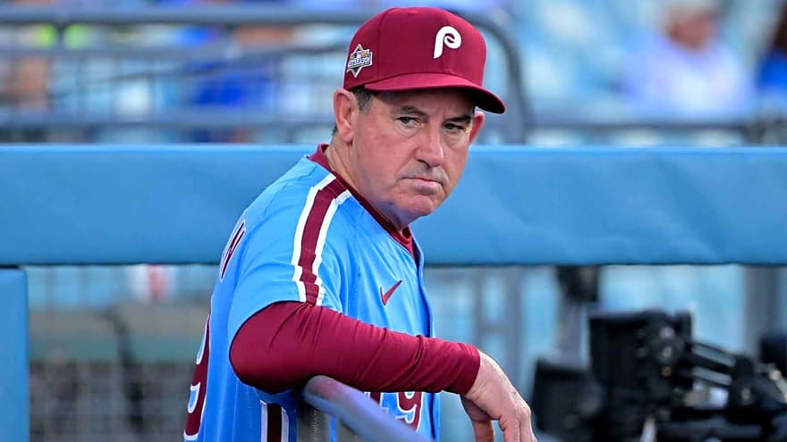 Phillies’ Rob Thomson hints at top of lineup strategy, but there’s a catch