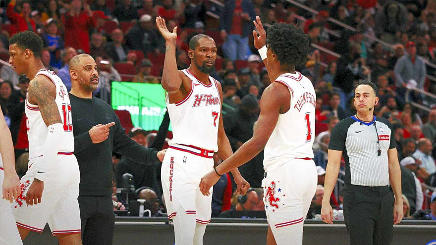 Amen Thompson gets brutally honest on playing with Kevin Durant