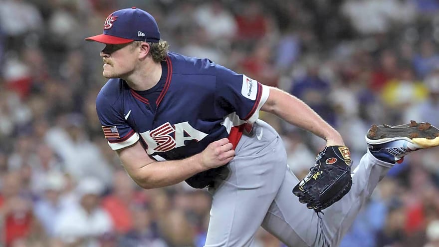 How Logan Webb was convinced to pitch for Team USA
