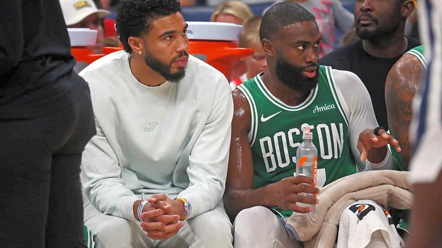 Celtics’ Jaylen Brown applauds Jayson Tatum for being an ‘extra coach’ while out