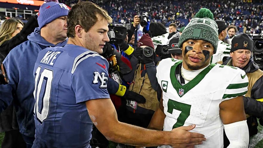 Jets’ Aaron Glenn takes blame away from Justin Fields in loss to Patriots