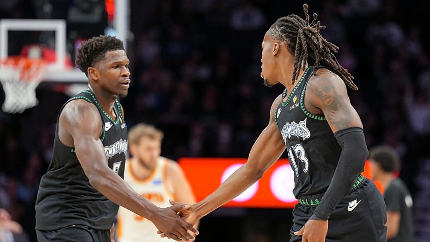 Timberwolves’ Anthony Edwards doesn’t like playing fast, but he has no choice with Ayo Dosunmu
