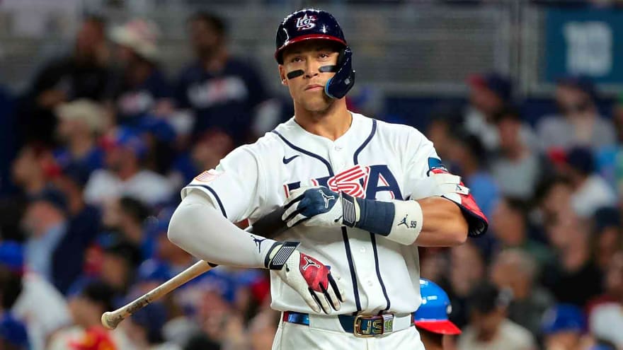 Aaron Judge targeted with memes amid World Baseball Classic title game