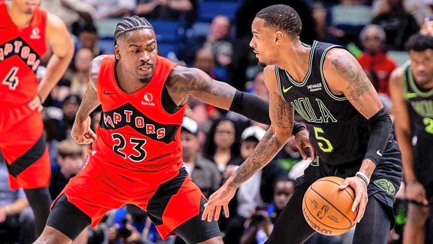 Raptors coach reacts to Dejounte Murray-Jamal Shead incident