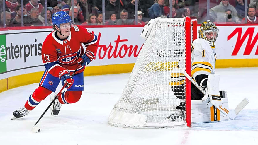 Canadiens’ Cole Caufield hits first 40-goal season with heroic OT score
