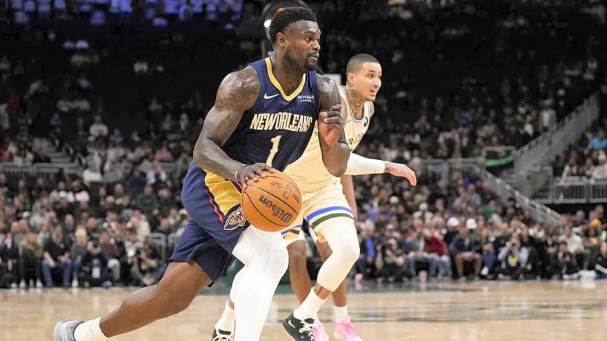 Pelicans’ Zion Williamson destroys Bucks’ defense in absolutely wild rack attack
