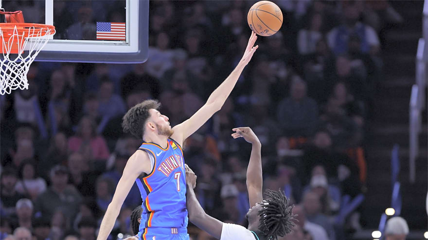 Chet Holmgren praises Thunder’s defense after blowout win vs Trail Blazers