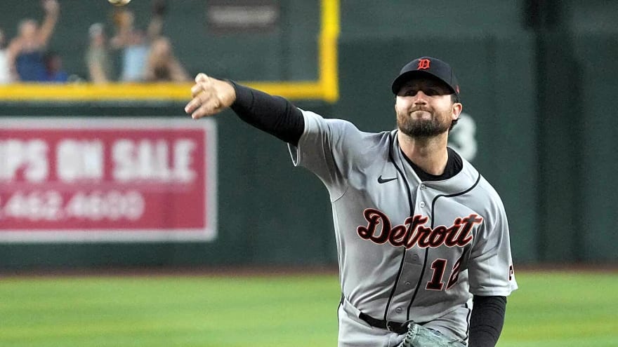 Tigers get pitcher back from IL before Blue Jays game
