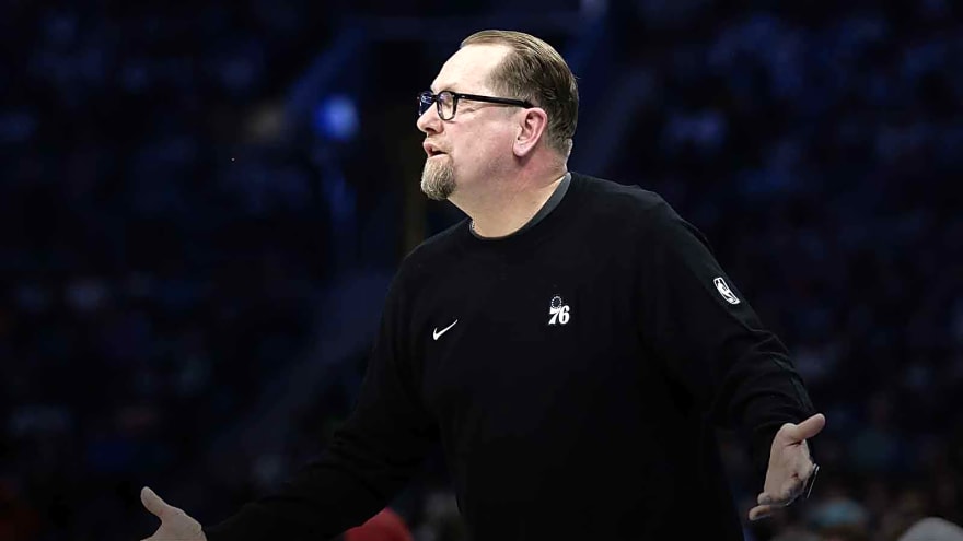76ers HC Nick Nurse credits players for being poised in ‘super intense’ win over Hornets