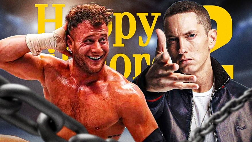 AEW’s MJF beat up Eminem in 'Happy Gilmore 2' but was still ‘star struck’