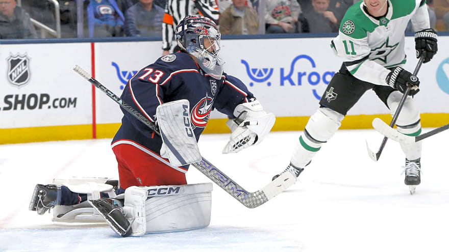 Blue Jackets’ Jet Greaves reveals what went right in shutout vs Stars