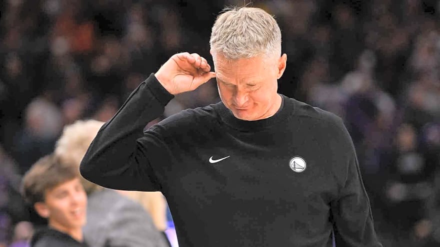 Warriors HC Steve Kerr’s current ‘biggest concern’ is his 3-6 fantasy team
