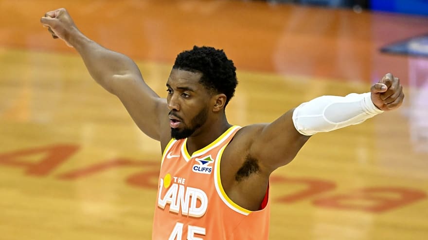 Cavs’ Donovan Mitchell torches Magic with bonkers 45-point eruption