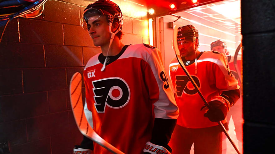 What Flyers’ Porter Martone has already learned about the Stanley Cup Playoffs